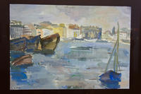 В порту. 1930-е.  Фальк Р.Р. (1886-1958)