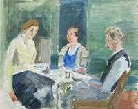 Семья. Париж. 1930-е. Фальк Р.Р. (1886-1958)