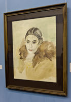 Портрет А.В.Щекин-Кротовой. 1940.  Фальк Р.Р. (1886-1958)