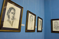 Ряд портретов Киры Володиной-Юмашевой. Фальк Р.Р. (1886-1958)