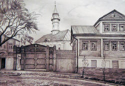Казань. Старотатарская слобода.  2004. Рушан Шамсутдинов