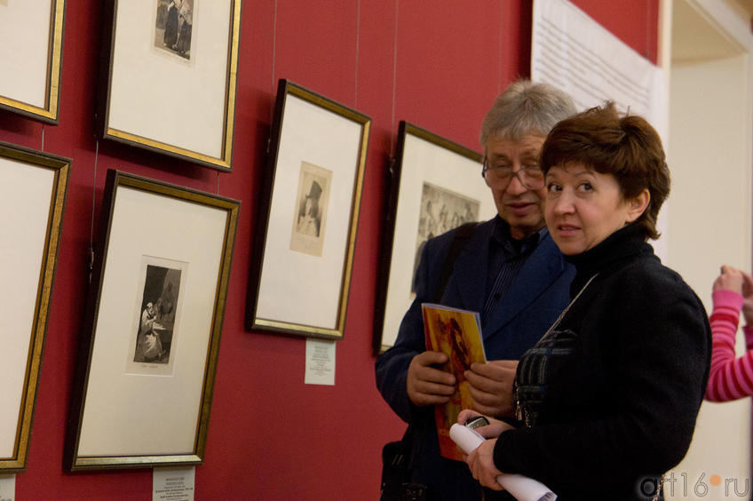 У работ Франсиско Гойи на выставке Испанское искусство из собрания Государственного Эрмитажа