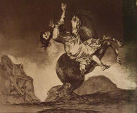 Неукротимая глупость. Ок. 1815-1824. Франсиско Гойя.Фуэндетодос 1746 -Бордо.1828