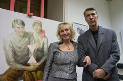 Щетинина И.Н., Щетинин И.В. возле 