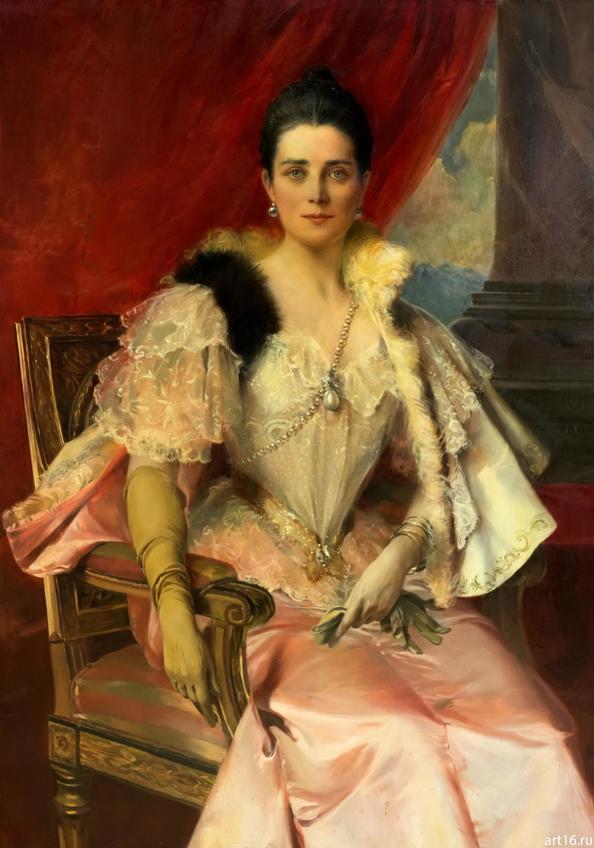 Фото №897371. ФРАНСУА ФЛАМЕНГ (1856-1923). Портрет княгини Зинаиды Николаевны Юсуповой. 1894 г.