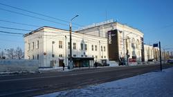 Здание Речного вокзала. Музей Современного искусства. Пермь, январь 2012