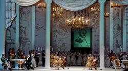 Картина шестая. В богатом особняке собралась петербургская знать.