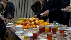 Фуршет в честь  по поводу открытия выставки 