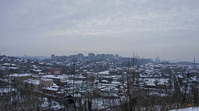 Фото №92258. Вид на  город с горы Вышка. Пермь, январь 2011