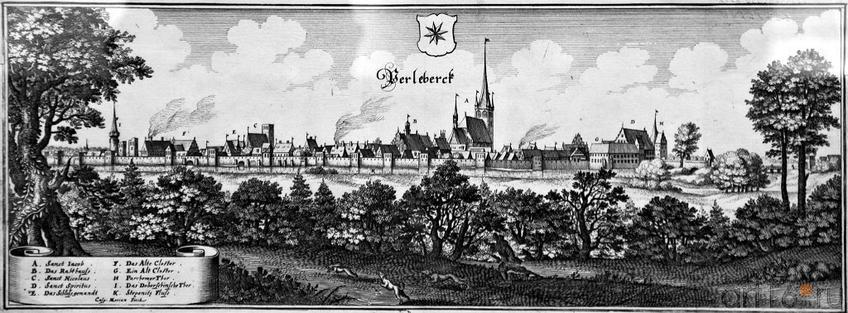 Фото №96141. Вид Ферлеберка. Каспар Мериан I (1627-1686)
