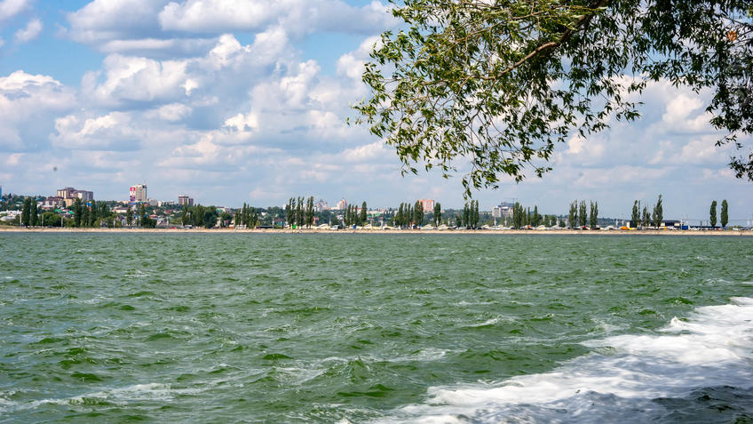 Фото №970808. Вид на Воронежское море от парка "Алые паруса"