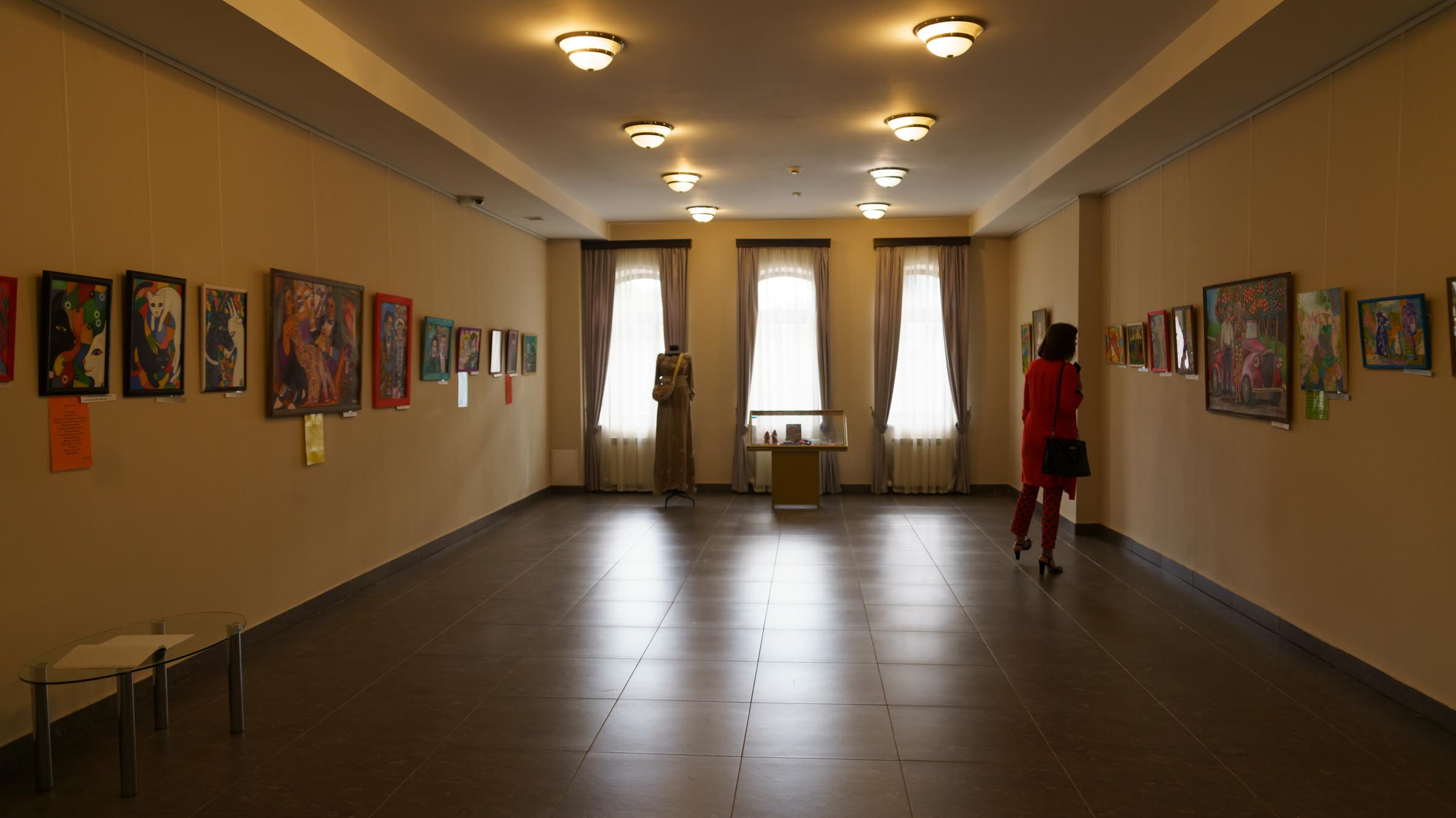 Экспозиция выставки Рины Бланк «Парность. Часть II/ Отражение и симметрия::Рина Бланк «Парность. Часть II. Отражение и симметрия»