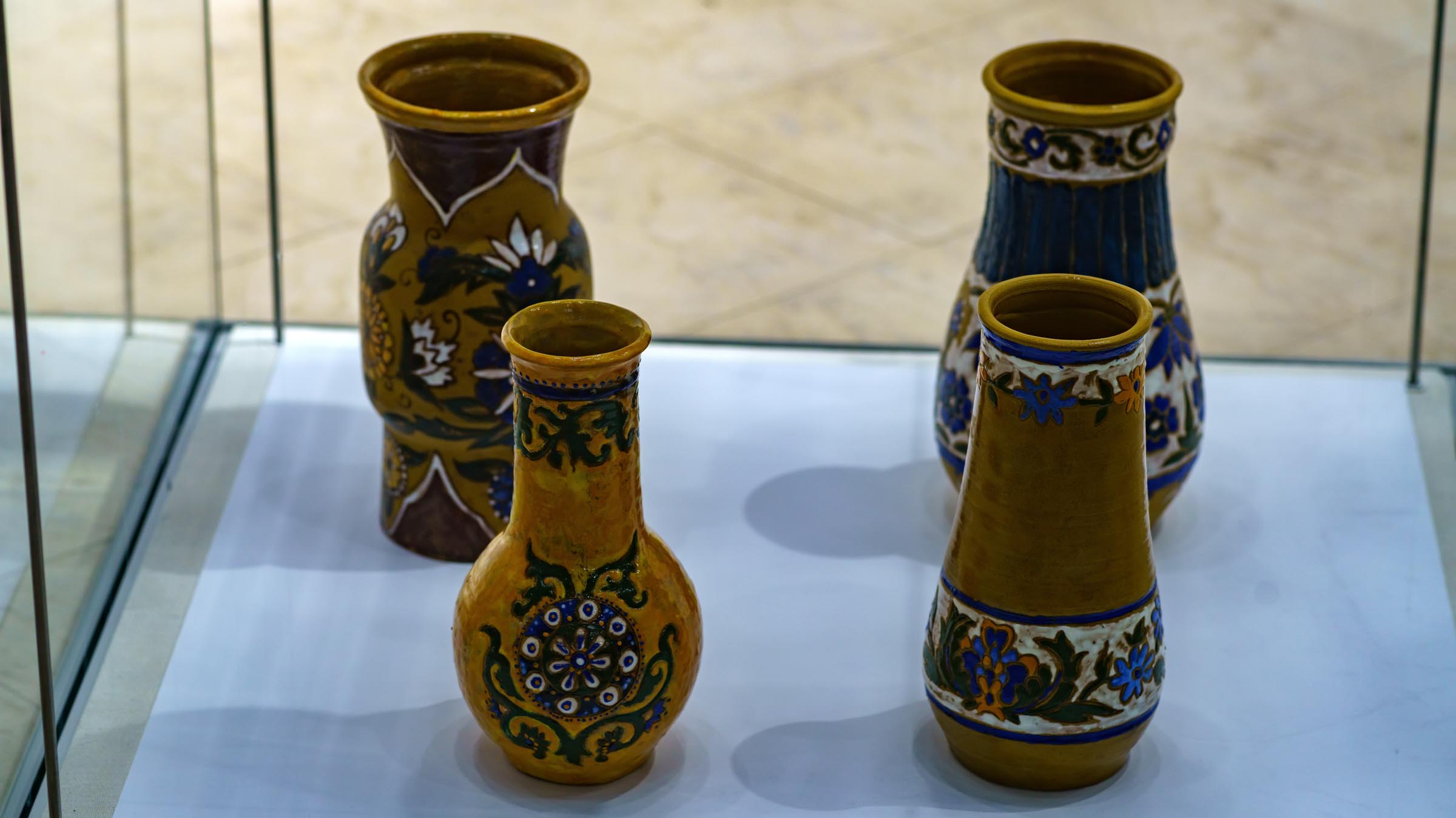 Вазы для цветов: «Осень», «Нарялная», «Туманная», «Модерн», Пилюгина Н.А.::Наталья Пилюгина «Пять стихий»