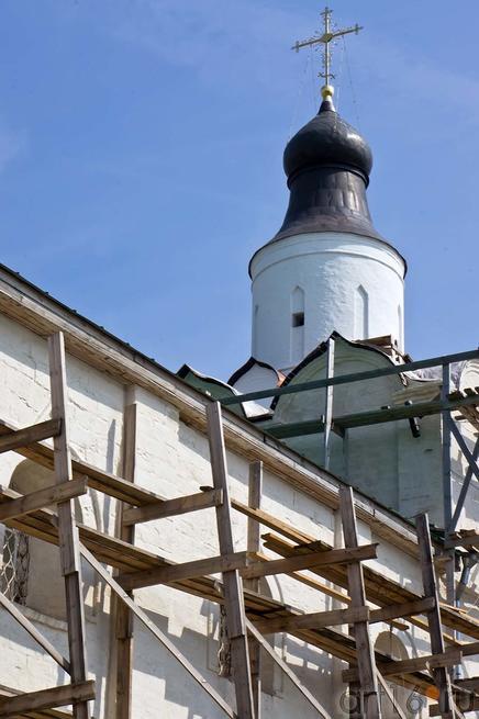 В Свияжске идут строительно-реставрационные работы. Июль 2012::Свияжск, июль 2012