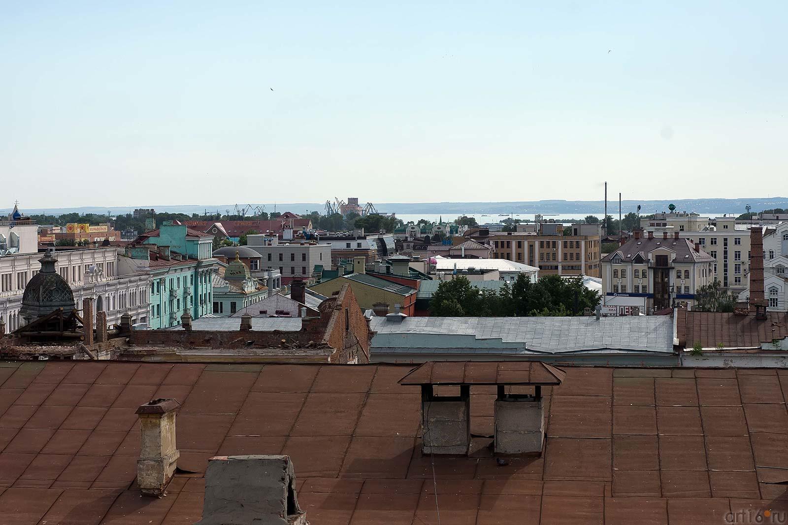  Вид с лестницы Петропавловского собора. Казань, июль 2012::К статье Вайнер Б.Г.