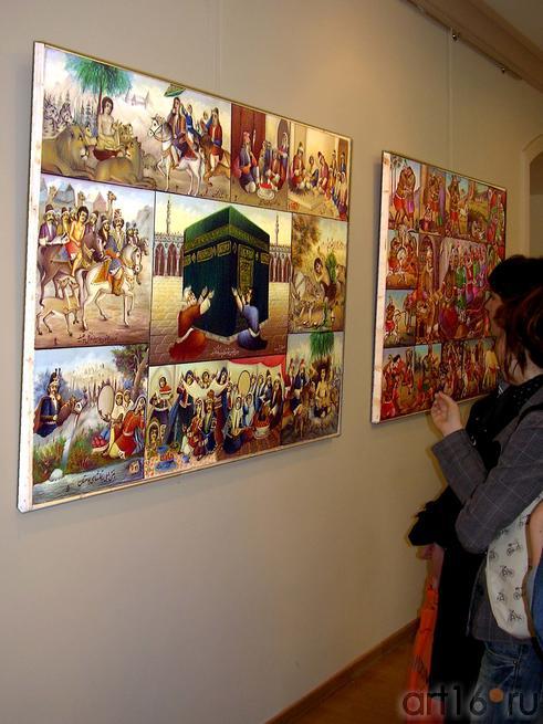 Современная живопись. Иран::Открытие выставки. Искусство Ирана