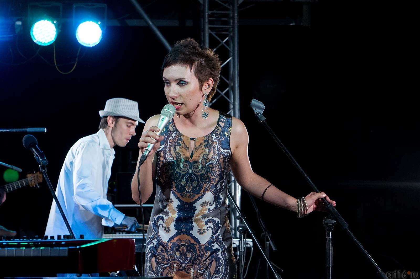 Лев Слепнер, Татьяна Шишкова. 26.07.2012::Джаз в усадьбе Сандецкого — 26.07.2012