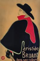 Плакат. Аристид Брюан.  Анри де Тулуз-Лотрек (1864–1901)