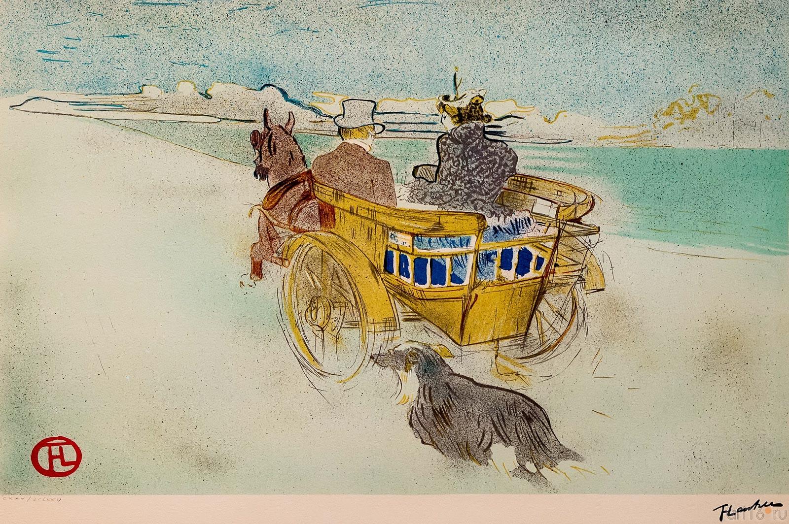 Английская кибитка. Анри де Тулуз-Лотрек (1864–1901)::Выставка литографий Анри де Тулуз-Лотрека