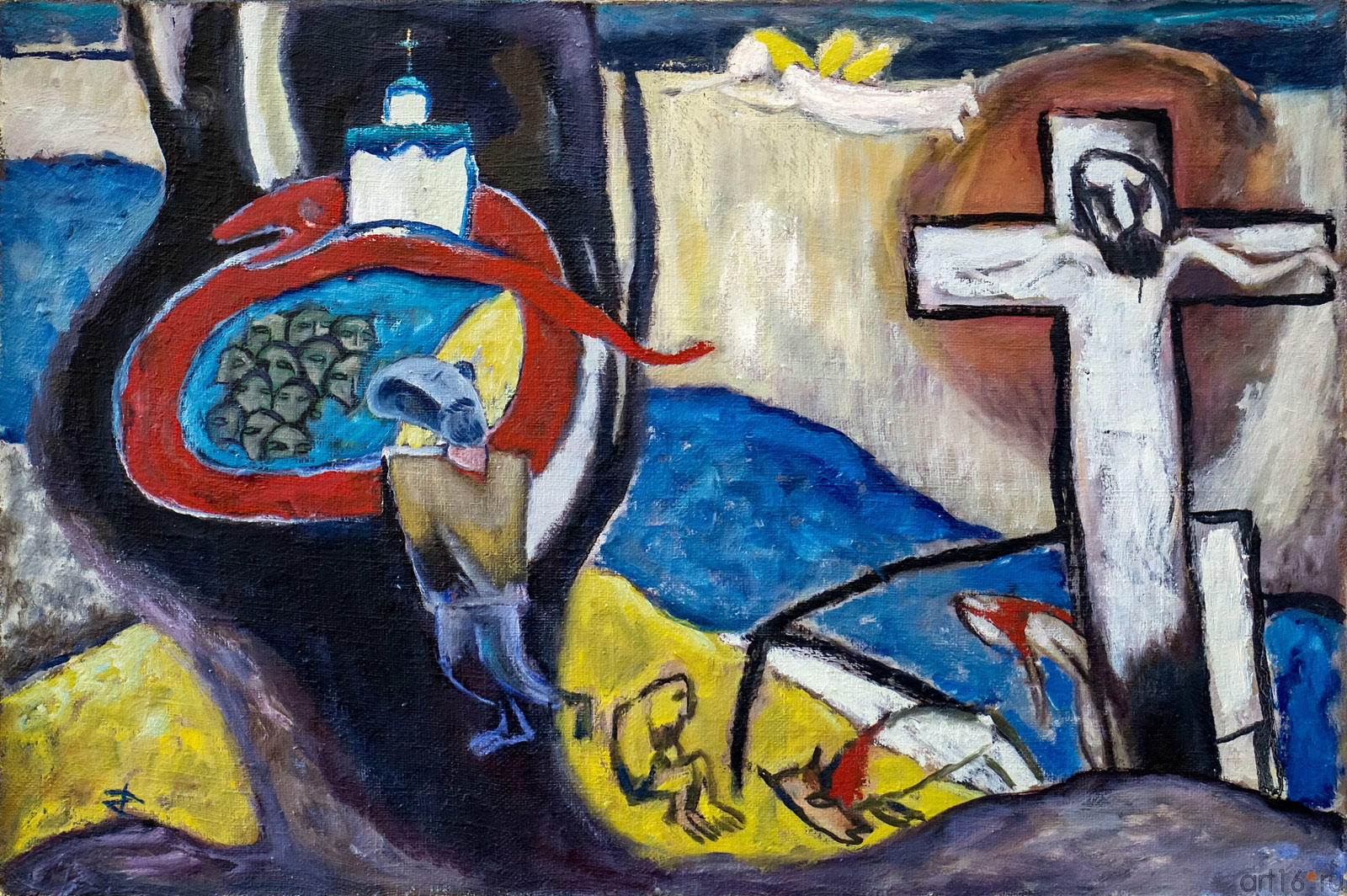 Крестный путь. 1980. Кондратьев Д.С. (1928-2008):: Дмитрий Кондратьев. Персональная выставка