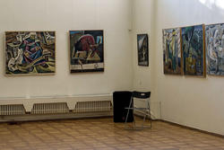 Фрагмент экспозиции выставки Кондратьева Д.С. (1928-2008)
