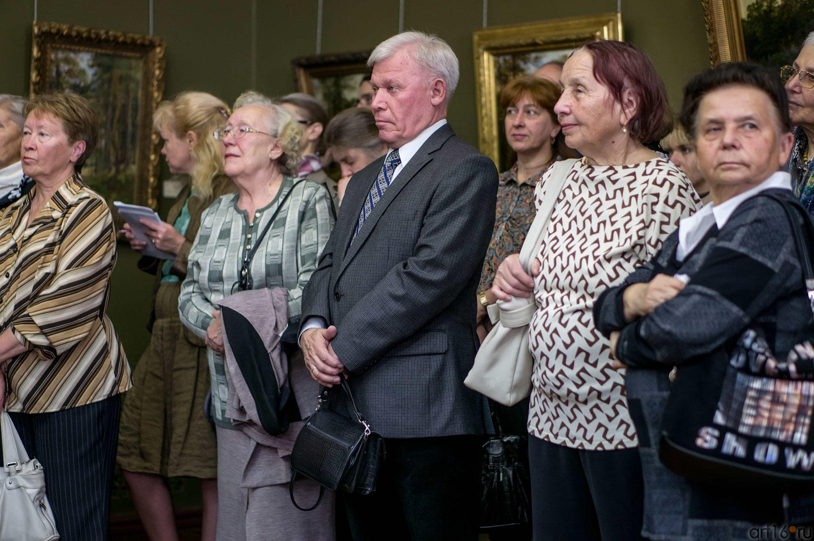 Ренат Харис (в центре). Открытие выставки  «Иван Иванович Шишкин. Жизнь и творчество»::Шишкин Иван Иванович (1832-1898)