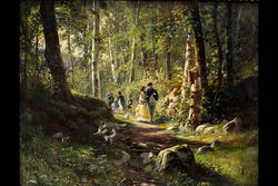 Прогулка в лесу. 1869. Шишкин И.И.(1832-1898)