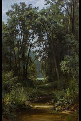 В лесу. 1880-е.  Шишкин И.И.(1832-1898)