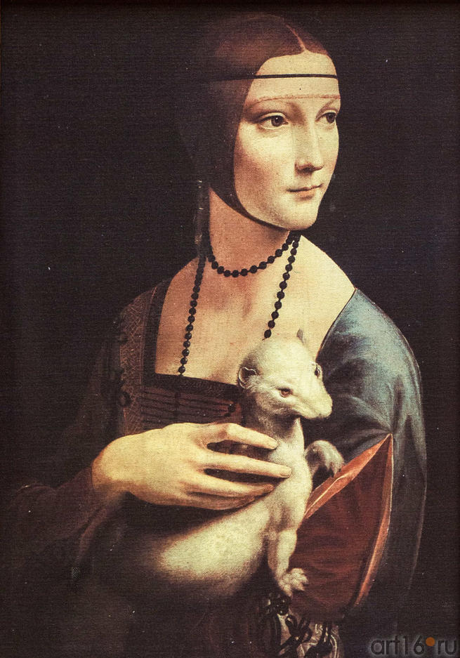 Фото №115210. Дама с горностаем. Леонардо да Винчи