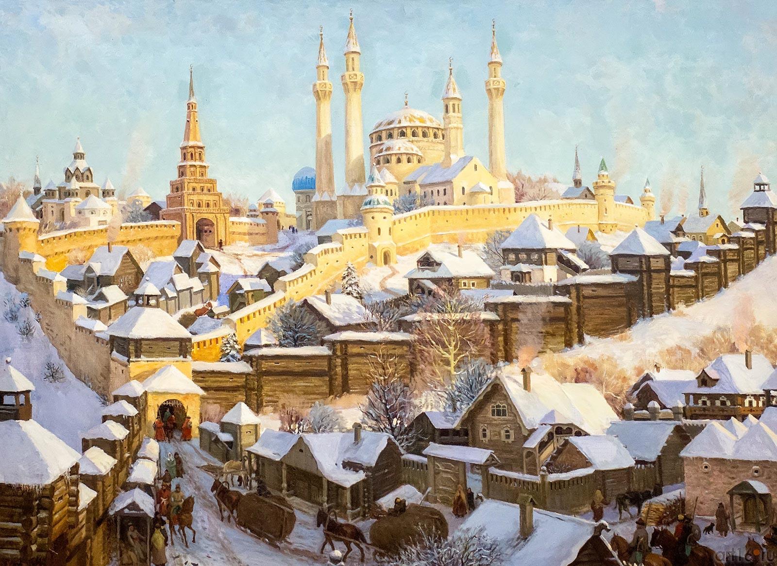 Солнечным мартовским днем в Казани. IV . 1996. Халиков Ф.Г., Казань::Красные ворота