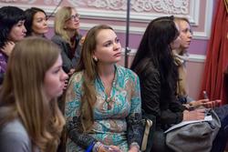 Журналисты на пресс-конференции, посвященной открытию Фестиваля им. Ф.И.Шаляпина