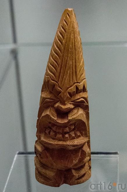 Статуэтка полинезийского бога::Путешествие вокруг Света
