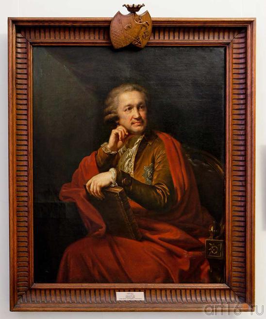 Портрет графа Александра Сергеевича Строганова.1793 Лампи И.Б. (1751-1830)::Пермская Государственная художественная галерея, 2012