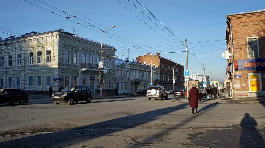 Улицы Перми. Январь 2012::Прогулка по Перми