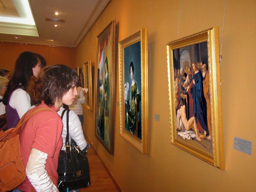 Фрагмент экспозиции выставки::Русское искусство в Эрмитаже