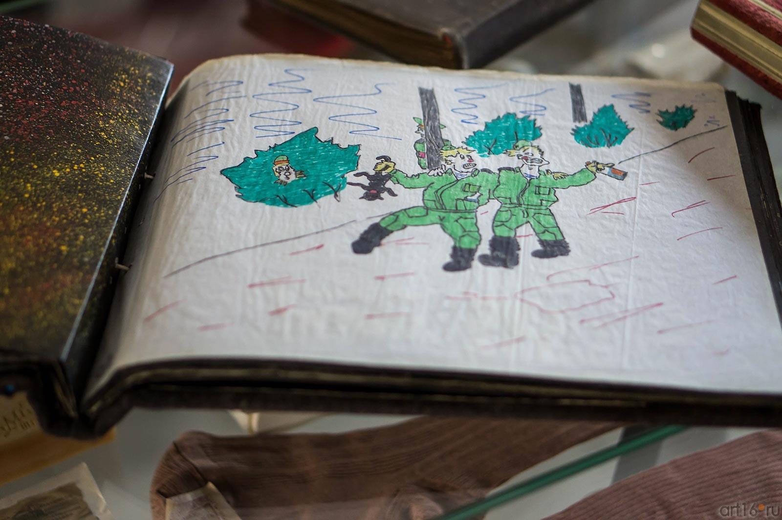 Дембельский альбом. 1990-е::23 февраля в музее «Соц. быта». Казань — 2013