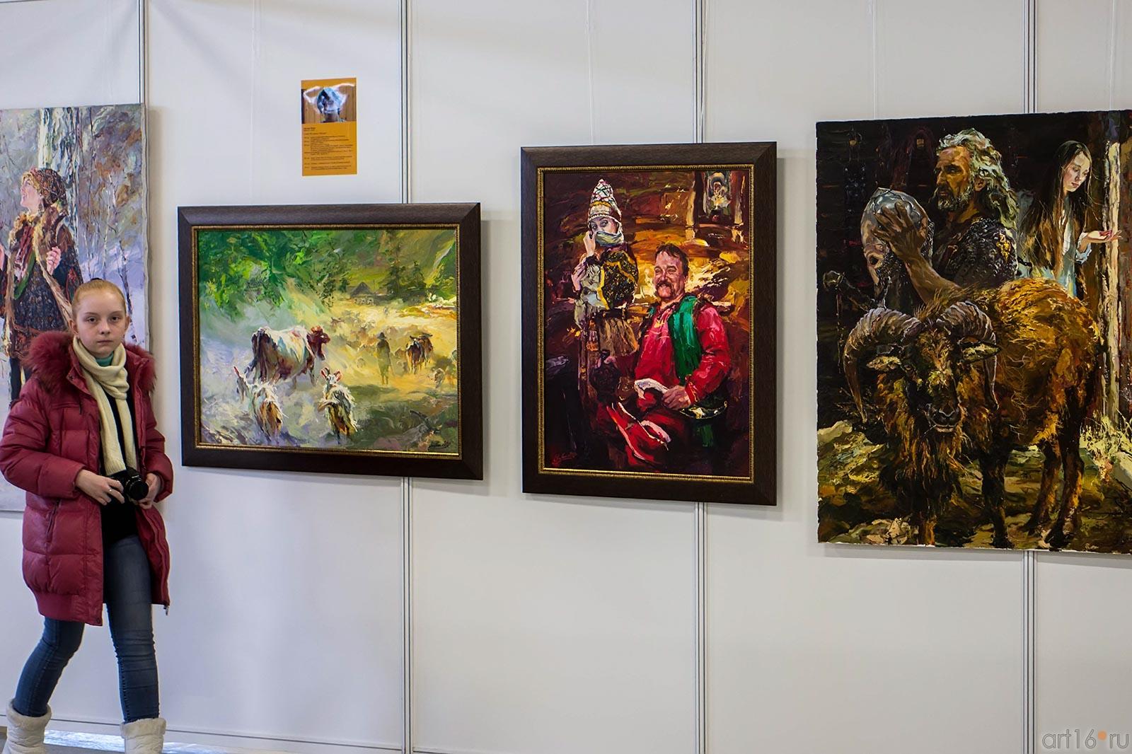 Фрагмент экспозиции Александра Шадрина::Арт-галерея 2013, на Казанской ярмарке ( ч.2)