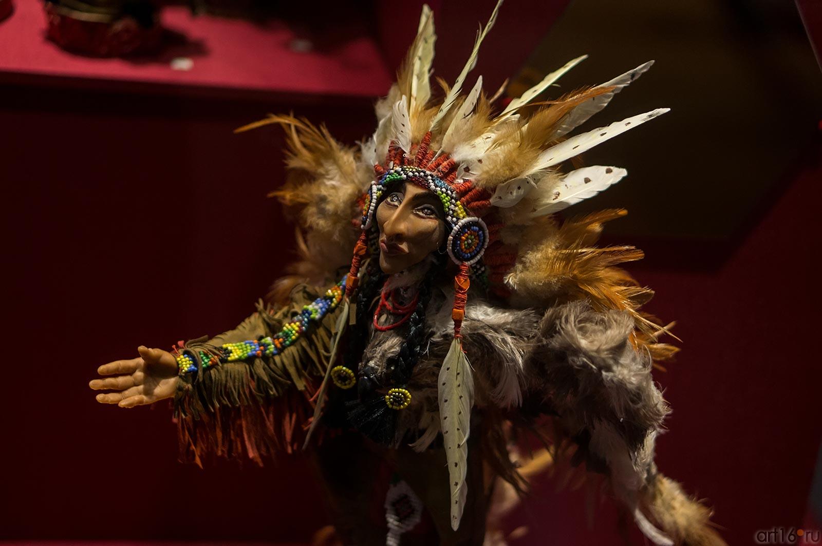 Зубцова Ирина, г.Казань, «Вождь-орёл»::Выставка-фестиваль авторской игрушки