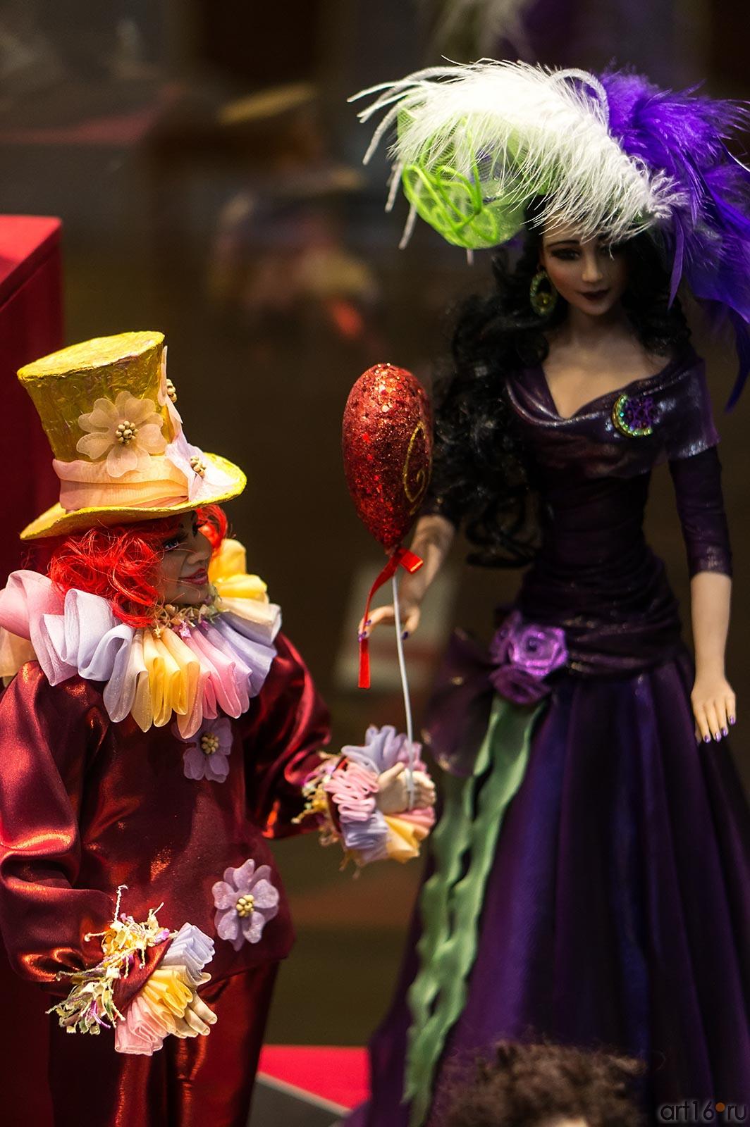 Березина Галина, Наб. Челны, «Клоун», «Дама»::Выставка-фестиваль авторской игрушки