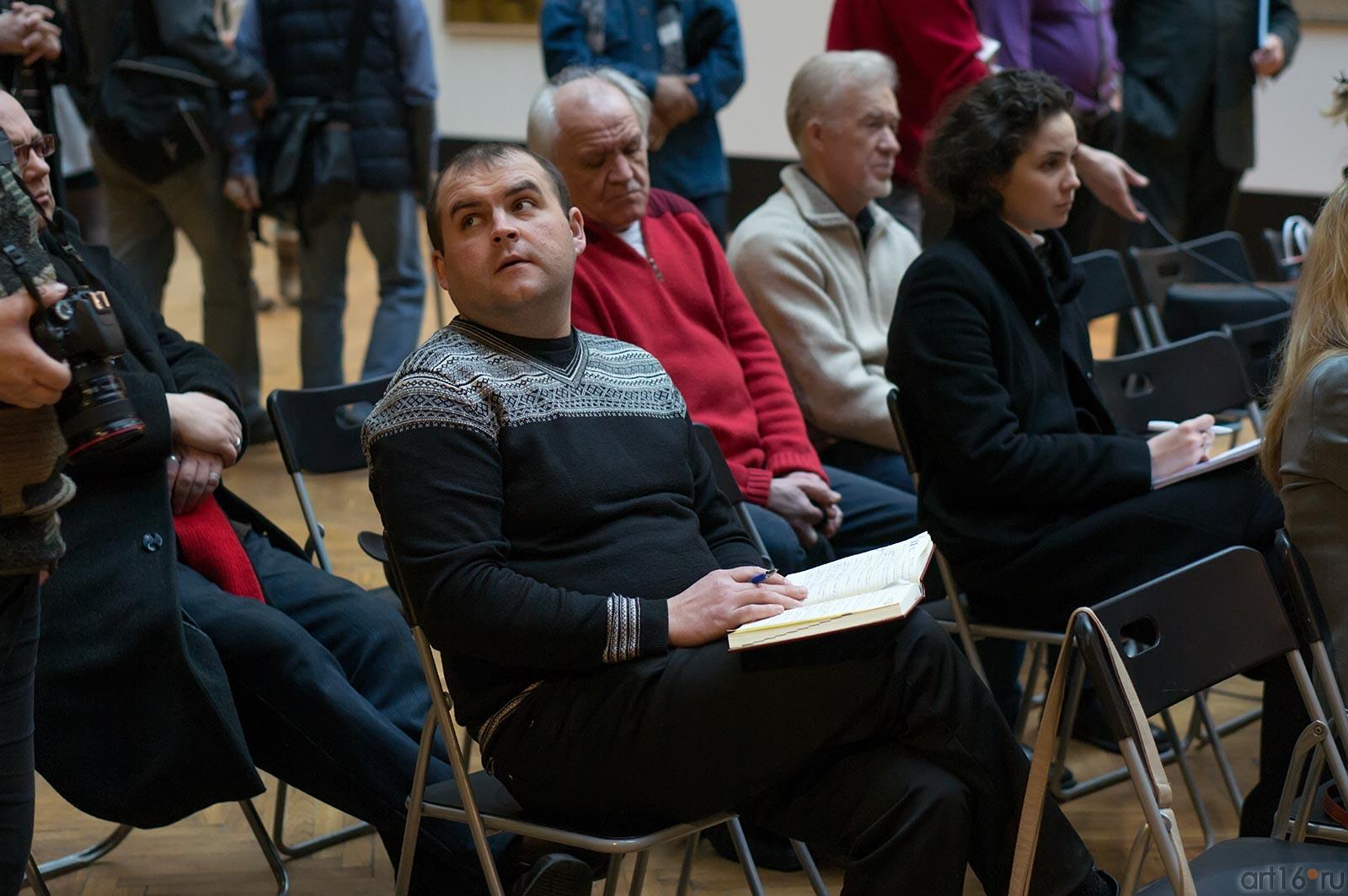 Пресс-конференция перед открытием выставки «О, спорт! Ты —мир!»::Выставка, посвященная Всемирной Универсиаде в Казани и Зимним Олимпийским играм в Сочи