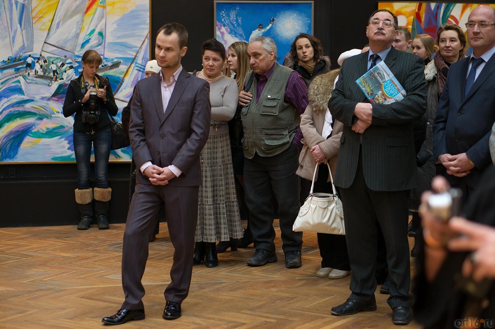 Открытие выставки «О, спорт! Ты — мир!»::Выставка, посвященная Всемирной Универсиаде в Казани и Зимним Олимпийским играм в Сочи