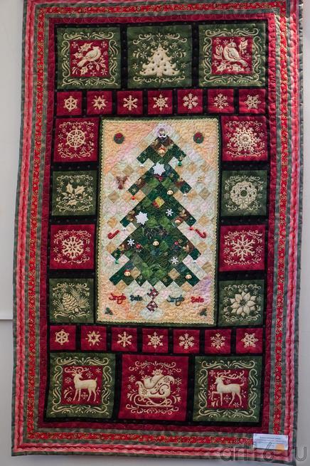 Рождественское панно::Н. Л. Кузнецова «Текстильный вернисаж»