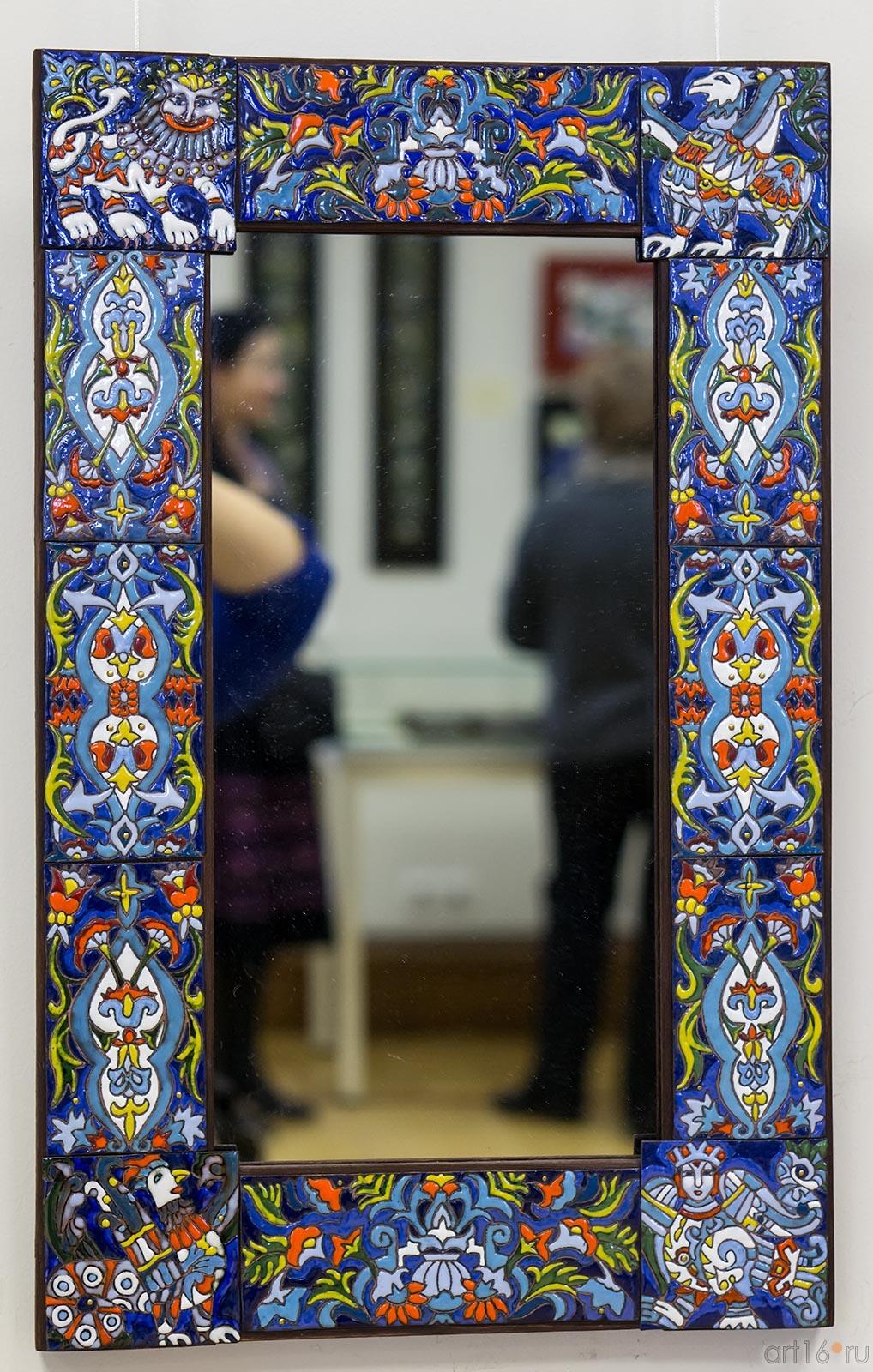  ЗЕРКАЛО “В РУССКОМ СТИЛЕ”. 2011::Любовь Гриценко: «Краски, рожденные огнем». Художественная эмаль.