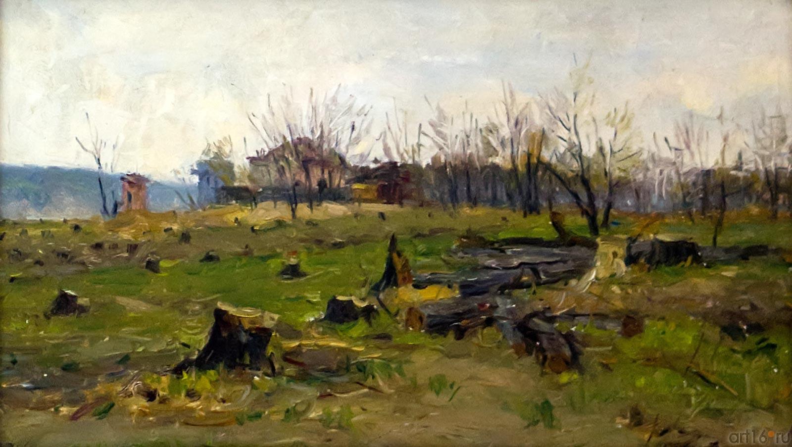  ВЫРУБКА. ДУБКИ. 1956::Андрей Лаврентьевич Прокопьев. Выставка, посвященная 90-летию со дня рождения