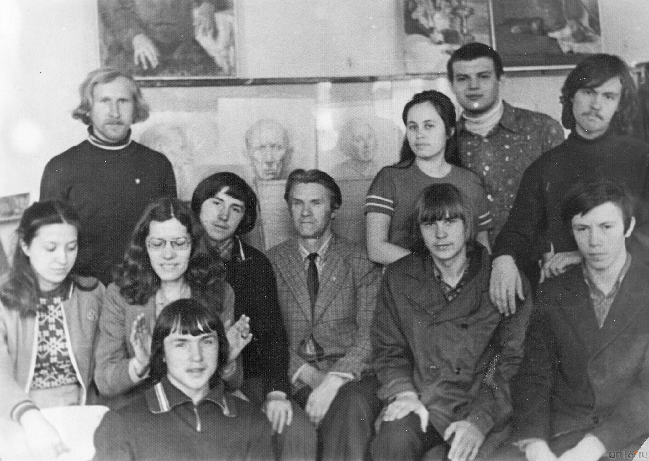 С учениками КХУ::Прокопьев. Архивные фото