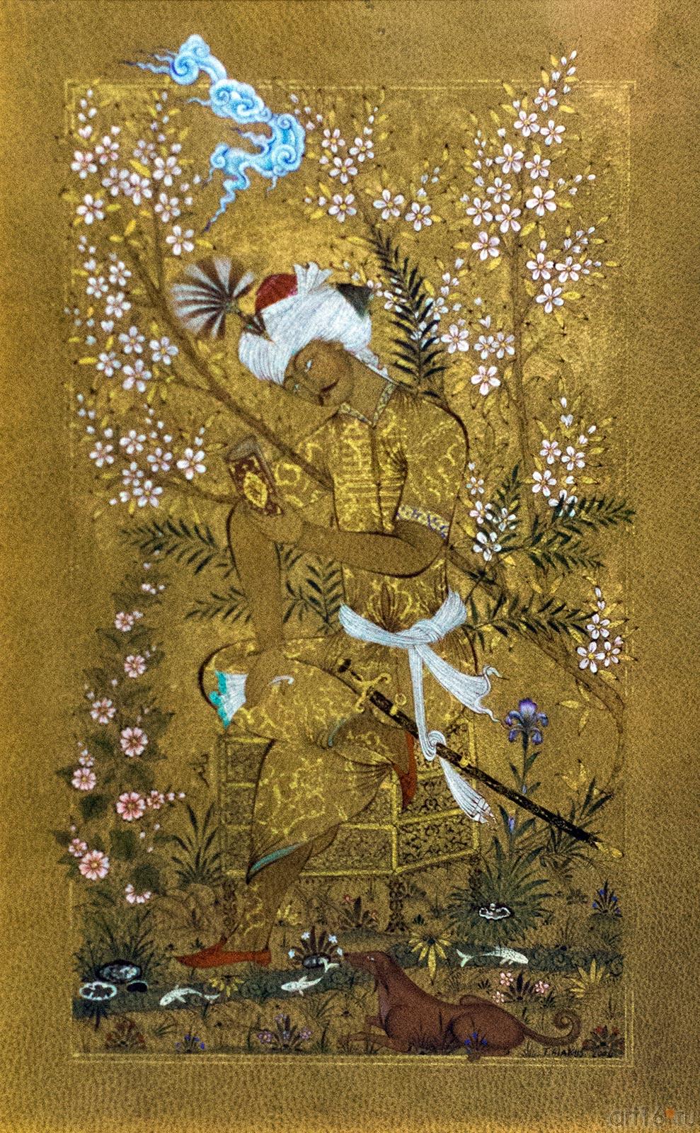 Султан за чтением. Танер Алакуш::«Скрытая сокровищница. Классическое турецкое искусство»