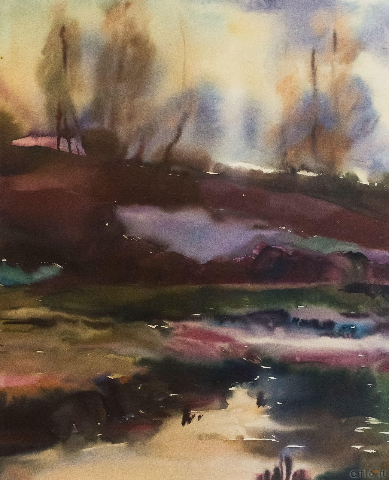 Начало мая. 1975.  Никитина Г.А.(1927)::Никитина Гертруда Александровна