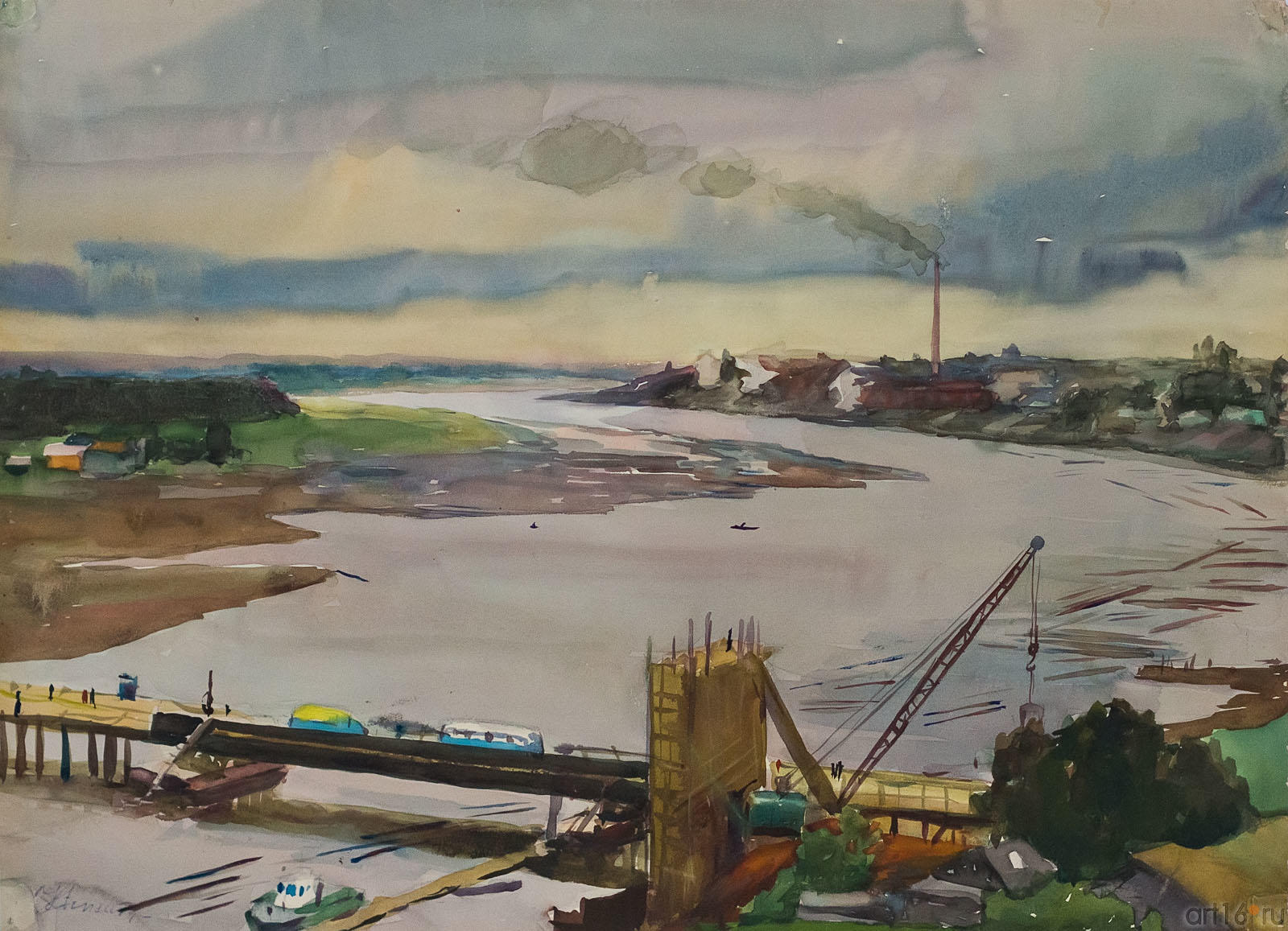 Р.Вятка. г. Слободской. 1964.  Никитина Г.А.(1927)::Никитина Гертруда Александровна