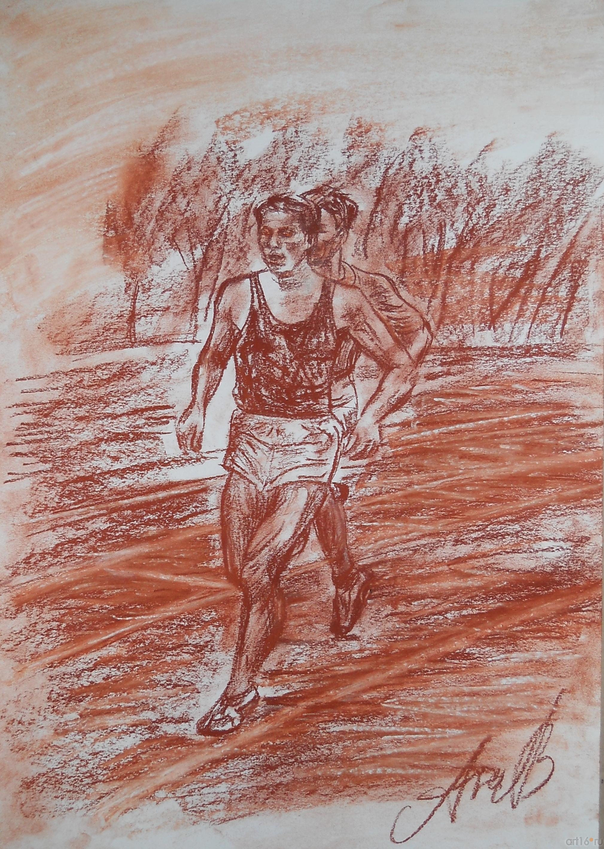 Лада Аюдаг. Забег.  Памяти  А. Т. Буряка - знаменитого тренерапо лёгкой атлетике (г. Тольятти)::Выставка, посвященная Всемирной Универсиаде в Казани и Зимним Олимпийским играм в Сочи