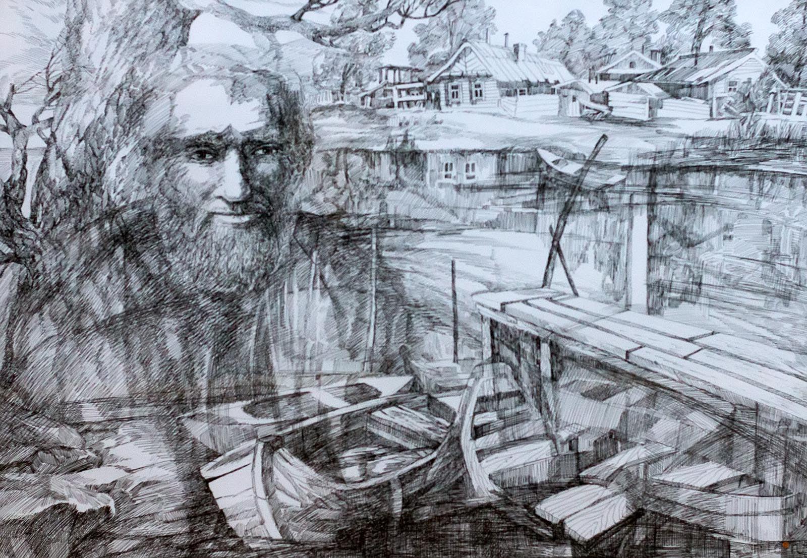 ДВЕ СТАРЫЕ ТЕЛЕГИ 2013, АНДРЕЕВА Л.В. 1956::Большая Волга - XI